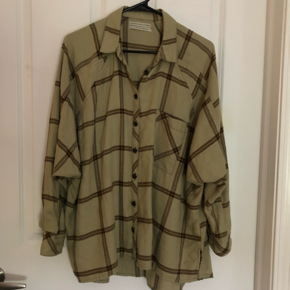 Urban Outfitters Plaid Flannel Shirt